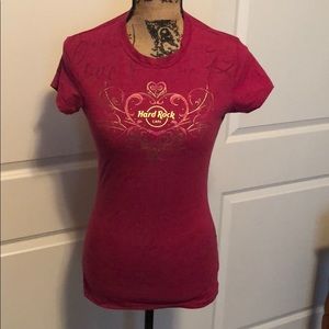 Hard rock tee